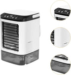  Colcolo Climatiseur Portable Personnel, Petit Ventilateur Refroidissement Réglable à 3 Pour Bureau Ou Chambre, Sans Brume