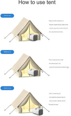 Climatiseur Mobile Portable, Machine Tout-en-un à Refroidissement Unique Pour Camping En Plein Air Et Ménage, Mini Climatiseur