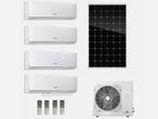 GENERIC Onduleur Solaire 36000BTU Multi 9K + 12K + 18K Zones Split Climatiseur Et Chauffage