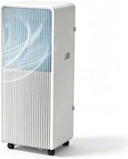 GENERIC Climatiseur Portable 10 000 BTU De Refroidissement, Déshumidificateur Et Ventilateur Pour Pièces Jusqu'à 500 M², Affichage Numérique Avec Plusieurs Modes De Vitesse