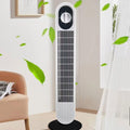  Ventilateur Portable De Tour Sans Lame Pour Chambre à Coucher, 26ft/s Circulateur D'air Silencieux Avec 80 Oscillation Et 3 Vitesses, Refroidisseur Debout Compact Pour Le Camping De Bureau, Conception
