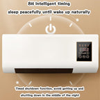  Mini Climatiseur 2000 W Avec Fonction Chauffage - Unité De Climatisation Murale Pour La Maison, Le Bureau, La Chambre, Le Salon - Télécommande Incluse
