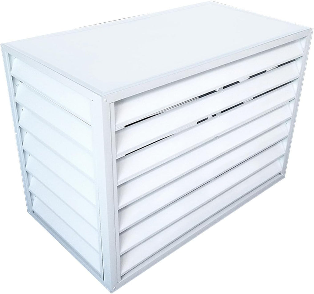  Housse De Protection Pour Mini Climatiseur Split Extérieur - Housse De Protection En Aluminium Pour Pompe à Chaleur Pour Unités Extérieures, Protection Résistante Aux Int