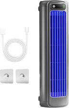  Ventilateur De Climatisation Portable, USB Rechargeable, 3 Vitesses, Mural, Refroidissement Silencieux Pour La Maison De Bureau De Chambre, Blanc D'abricot