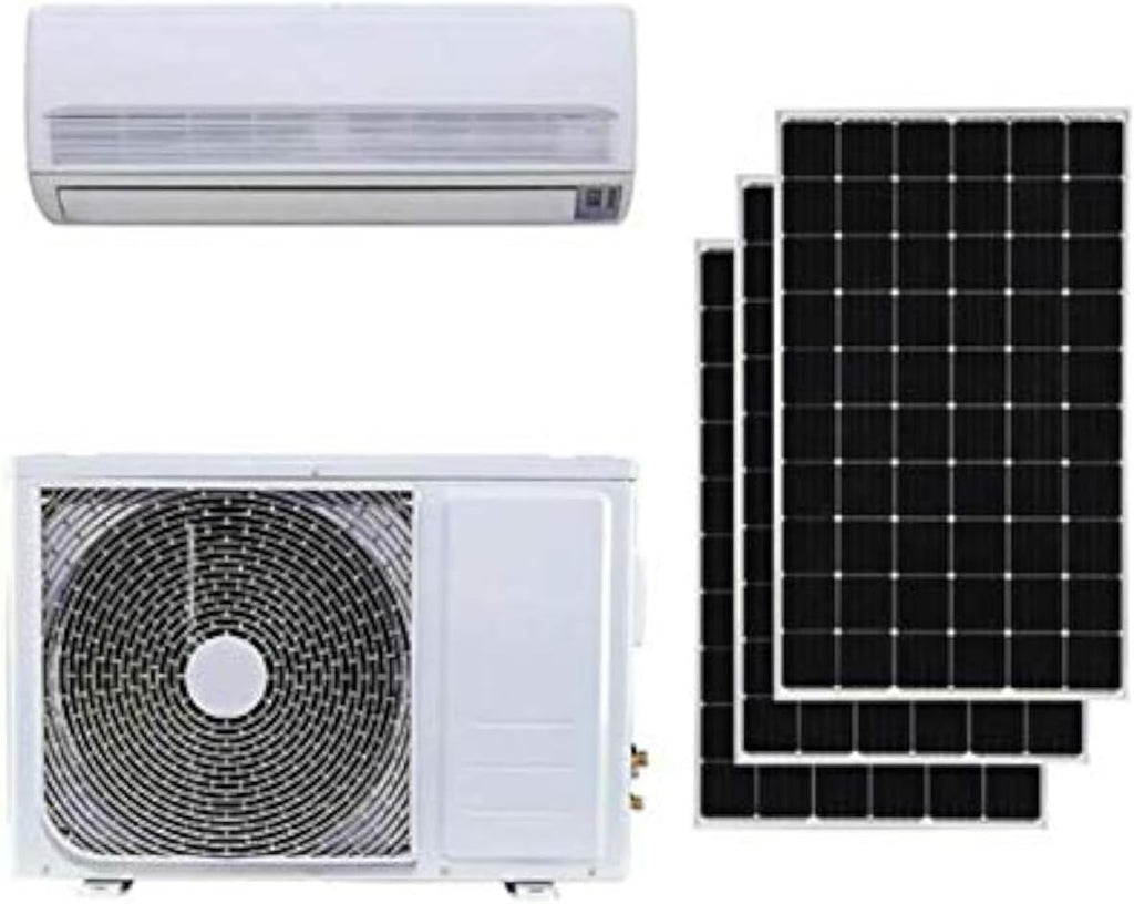 GENERIC JNTECH 24000BTU Solar ACDC Inverter Ductless Mini Split Air Conditioner & Heater