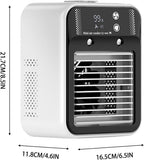  Petit Climatiseur Portable - Ventilateurs Silencieux Rafraîchissants,Ventilateur Climatiseur Portable 2 Vitesses | Pour Dortoir, Cuisine, Bureau, Garage, Lieu De Travail, Chambre, Maison