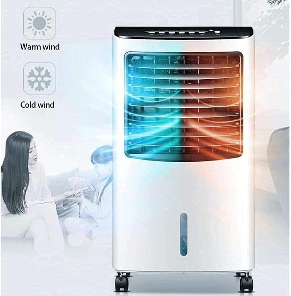 GENERIC Unité De Climatisation Pour La Maison, Ventilateur De Climatisation Frais Et Chaud à Double Usage Silencieux Ménage Ventilateur De Refroidissement à économie D'énergie Pour La Chambre à Coucher De Bu