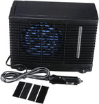  LIFKOME Climatiseur Portable Pour Voiture Ventilateur De Refroidissement Par Évaporation Eau Mini Climatiseur Avec Adaptateur Allume-Cigare