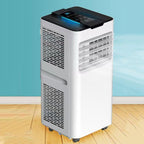 GENERIC Climatiseur Portable Refroidit Jusqu'à 30 M², Unité AC Intelligente Avec Télécommande, Refroidissement Silencieux Avec Modes De Veille Et Ventilateur Frais Et Sec, Kit De Fenêtre Minuterie 24 Heures