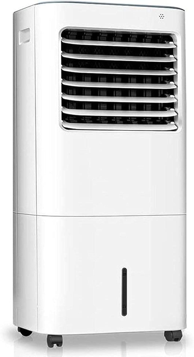  Climatiseur Portable, Rafraîchisseur D'air Mobile Sans Tuyau, Humidification Par Simple Pression D'un Bouton, Filtration Double Couche, Grand Réservoir D'eau De 10 L, Utilisation Pratique.