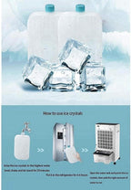 GENERIC Unité De Climatisation Pour La Maison, Ventilateur De Climatisation Frais Et Chaud à Double Usage Silencieux Ménage Ventilateur De Refroidissement à économie D'énergie Pour La Chambre à Coucher De Bu