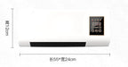  Climatiseur Portable Mural 2000W Avec Télécommande - Chauffage De Refroidissement AC Unité Pour La Chambre De Bureau à Domicile, Fonction De Synchronisation Intelligente
