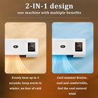 GENERIC 12000 BTU Ventilateur Portable Split, Refroidissement Et Chauffage Rapide 30s, Unité Murale Silencieuse Murmurante Pour Les Chambres Jusqu'à 450 Pieds Carrés, Configuration Facile Sans Outil