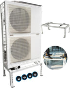  Support De Climatisation Robuste Pour Mini Climatiseurs Sans Conduit – Capacité De 204 Kg – Installation Facile Idéal Pour Les Solutions De Refroidissement