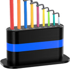  Porte-Clés Allen - Support En L Pour Clés,Étagère Antidérapante à Libération Rapide Pour Atelier Garage Établi Cart à Outils Plombier Charpentier Technicien