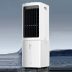  Climatiseur Mobile Sans Évacuation 12L 60W Refroidisseur Par évaporation Silencieux Avec Minuterie De 7.5H 3 Modes 40dB Réservoir D'eau Amovible Ventilateur Refroidisseur D'air Pour Chambre