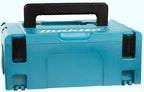  Makita Clé à Cliquet Dwr180z (machine Seule) & COFFRET DE TRANSPORT MAKPAC2 395x295x157 MM (coffret Nu) - 821550-0