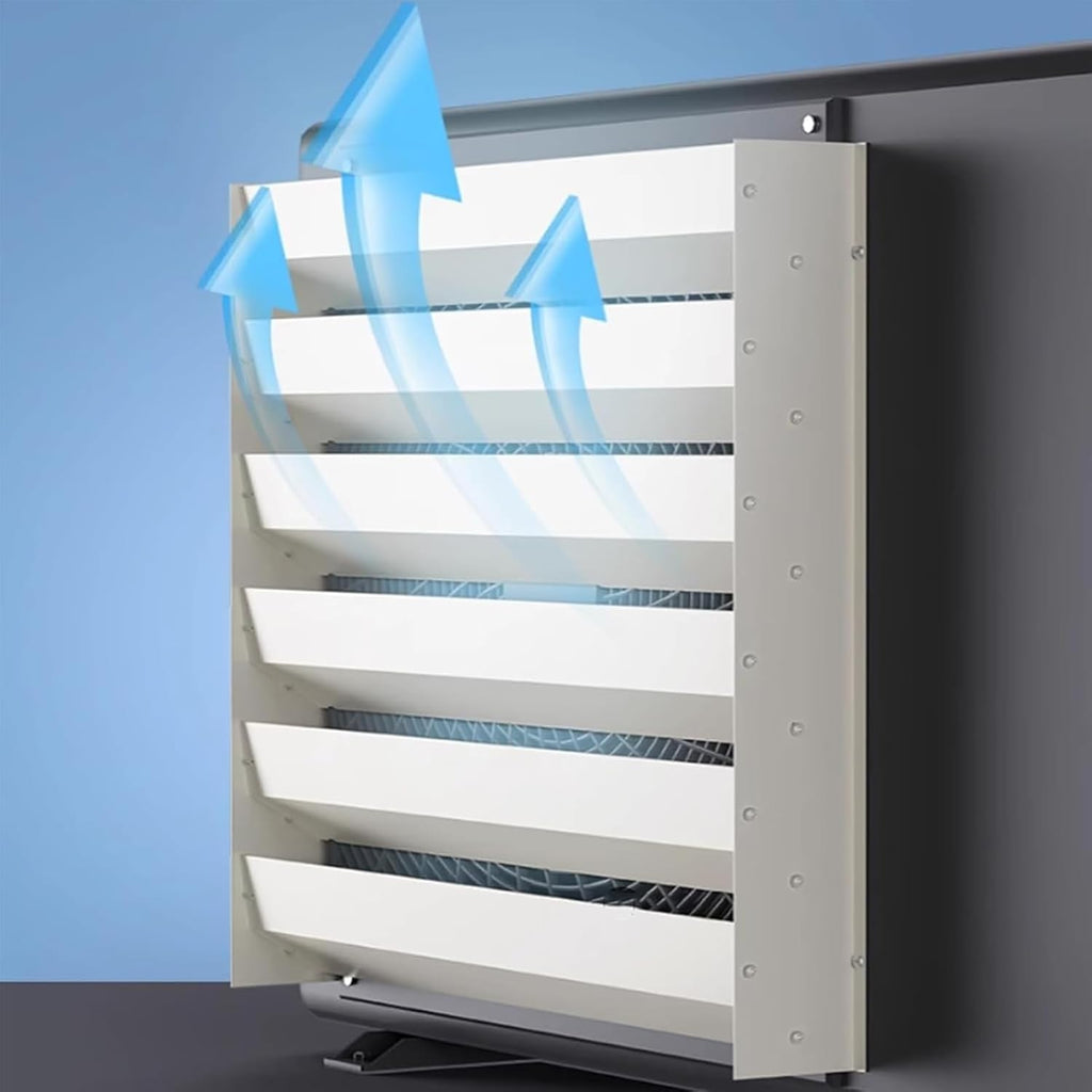  Grille De Protection Pour Climatiseur - 65 X 65 Cm - Pour Compresseur Et Pompe à Chaleur - Protection Efficace Contre Les Intempéries
