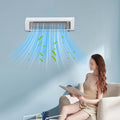 GENERIC Climatiseur Mural Sans Fil Pour Un Refroidissement Confortable Dans Plusieurs Espaces Intérieurs, Installation Sans Perçage, Design Compact Et économe En énergie (climatiseur)