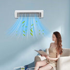 GENERIC Climatiseur Mural Sans Fil Pour Un Refroidissement Confortable Dans Plusieurs Espaces Intérieurs, Installation Sans Perçage, Design Compact Et économe En énergie (climatiseur)