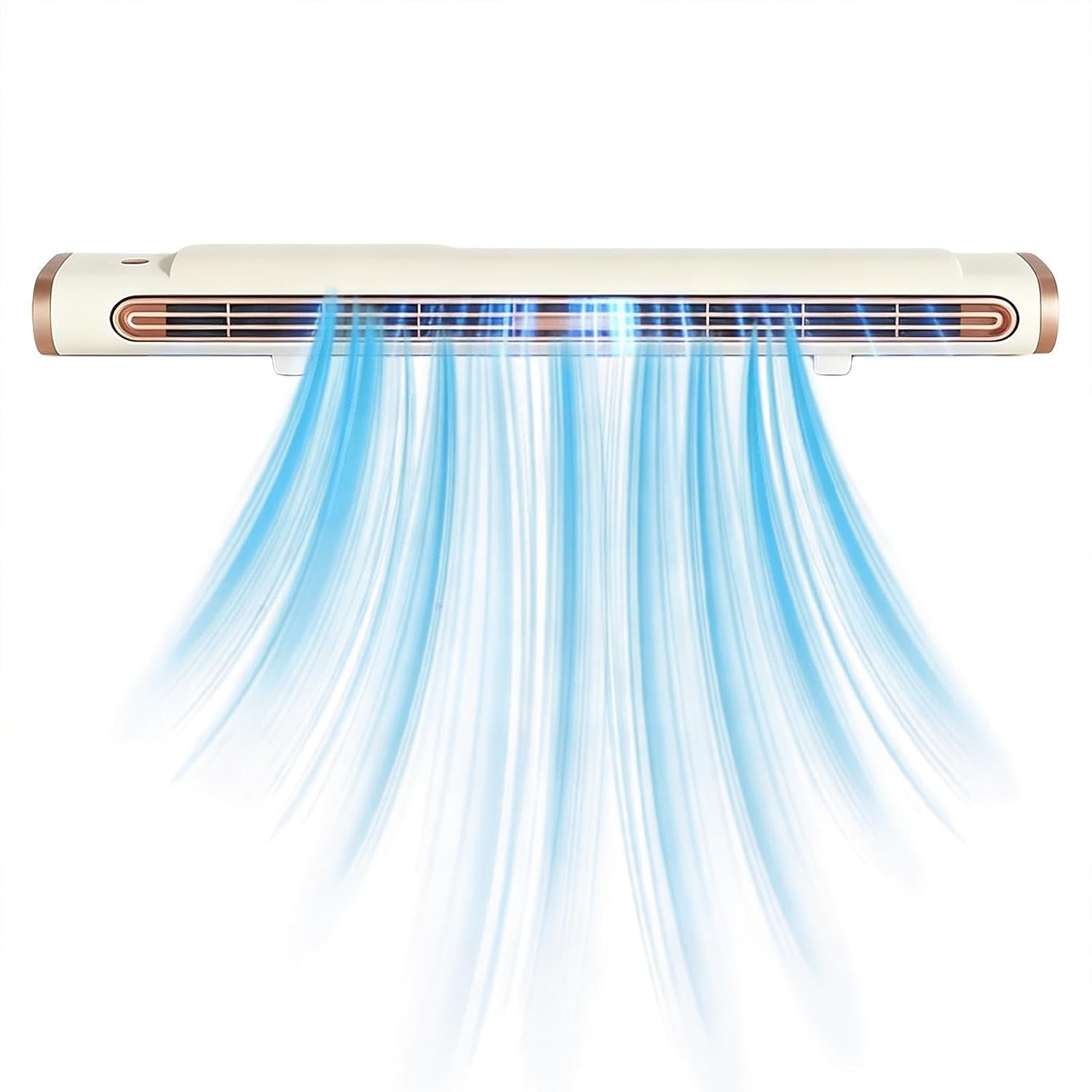 Genérico Climatiseur Portable, Ventilateur Sans Pales, Refroidisseur D'air Rechargeable Par USB Avec Design Compact, Mini Unité De Climatisation, Ventilateur De Refroidissement Portable Avec Construction