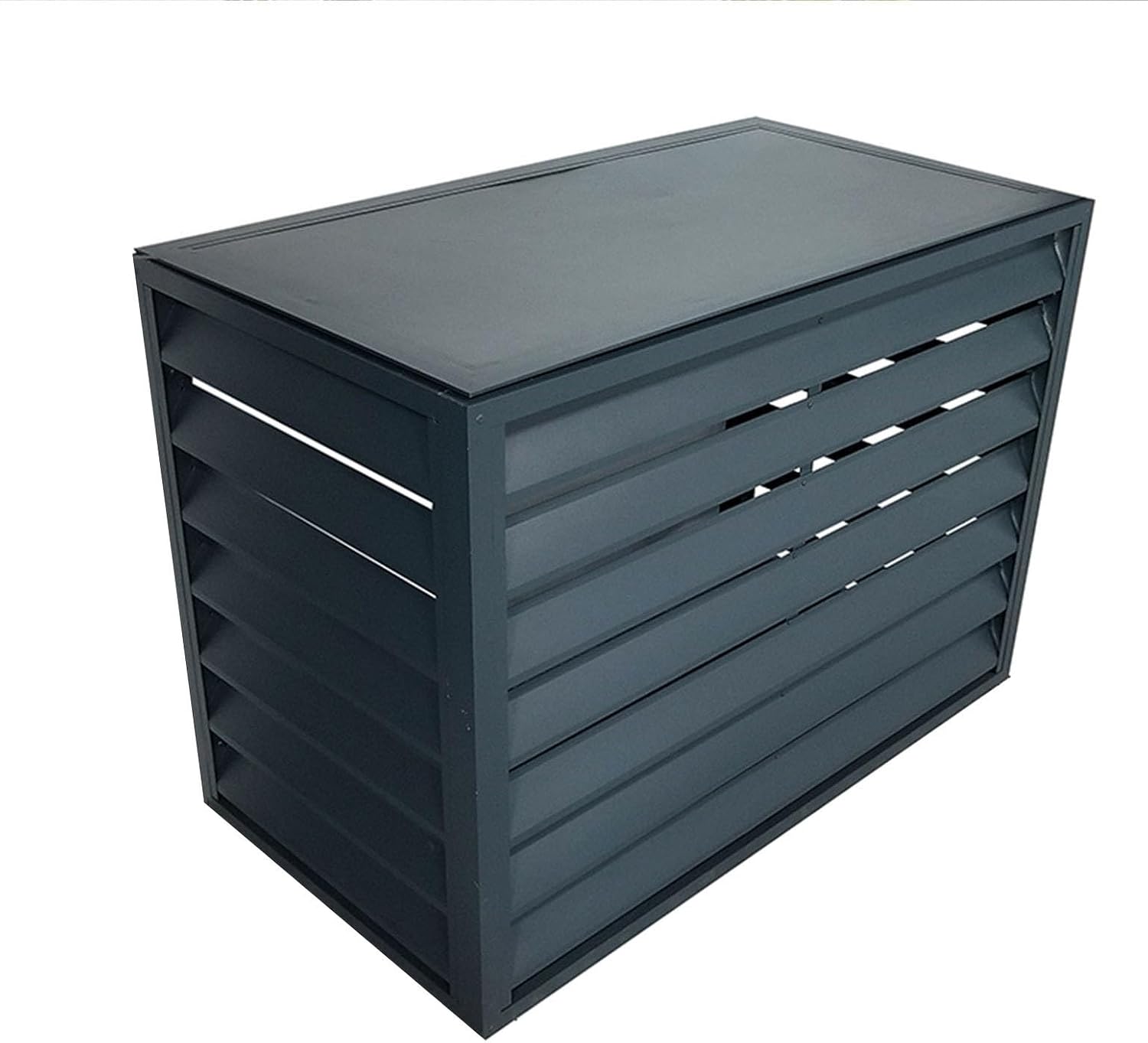 GENERIC Housse De Protection En Aluminium Pour Climatiseur D'extérieur - Mini Pompe à Chaleur Divisée - Protection Durable Et Résistante Aux Intempéries - Ajustement Universel Pour Une Utilisation En