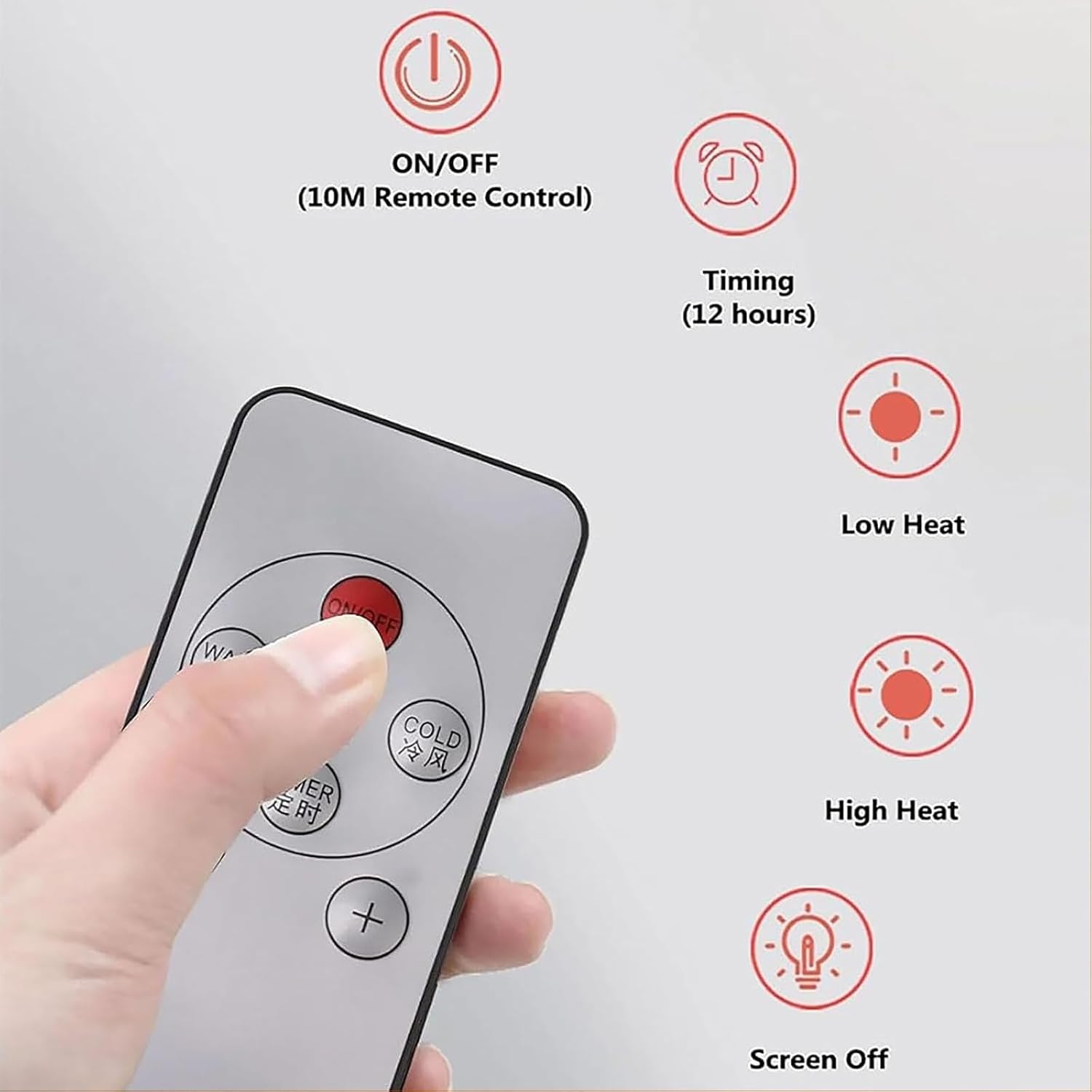GENERIC Climatiseurs Portables, Mini Climatiseur Mural Avec Télécommande, Fonction De Refroidissement Et De Chauffage Ultra Silencieuse, Unité De Climatisation Sans Conduit Pour Maison, Bureau #2