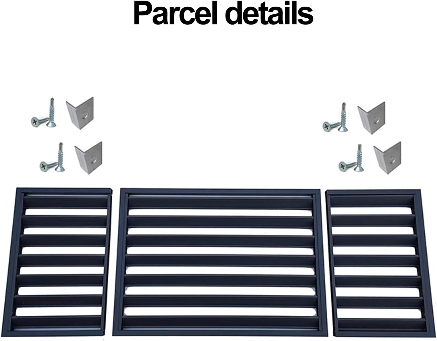 GENERIC Housse De Protection Robuste Pour Climatiseur Mural - Protection Contre Les Intempéries - Serrure Sécurisée - Cage à Condensateur CVC - Blanc - 110 X 60 X 80 Cm