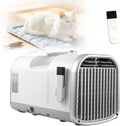  Compact Portable AC 4400-5100 BTU, 4 En 1 Ventilateur De Déshumidificateur De Refroidissement, Télécommande, 16-32C Temp Range, Idéal Pour Le Refroidissement De L'animal De Compagnie De Caravane De Te
