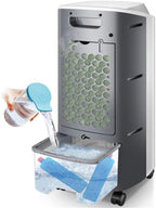  Portatif Climatiseur Mobile Climatisation Refroidisseur Par évaporation Humidificateurs (Contrôle à Distance)