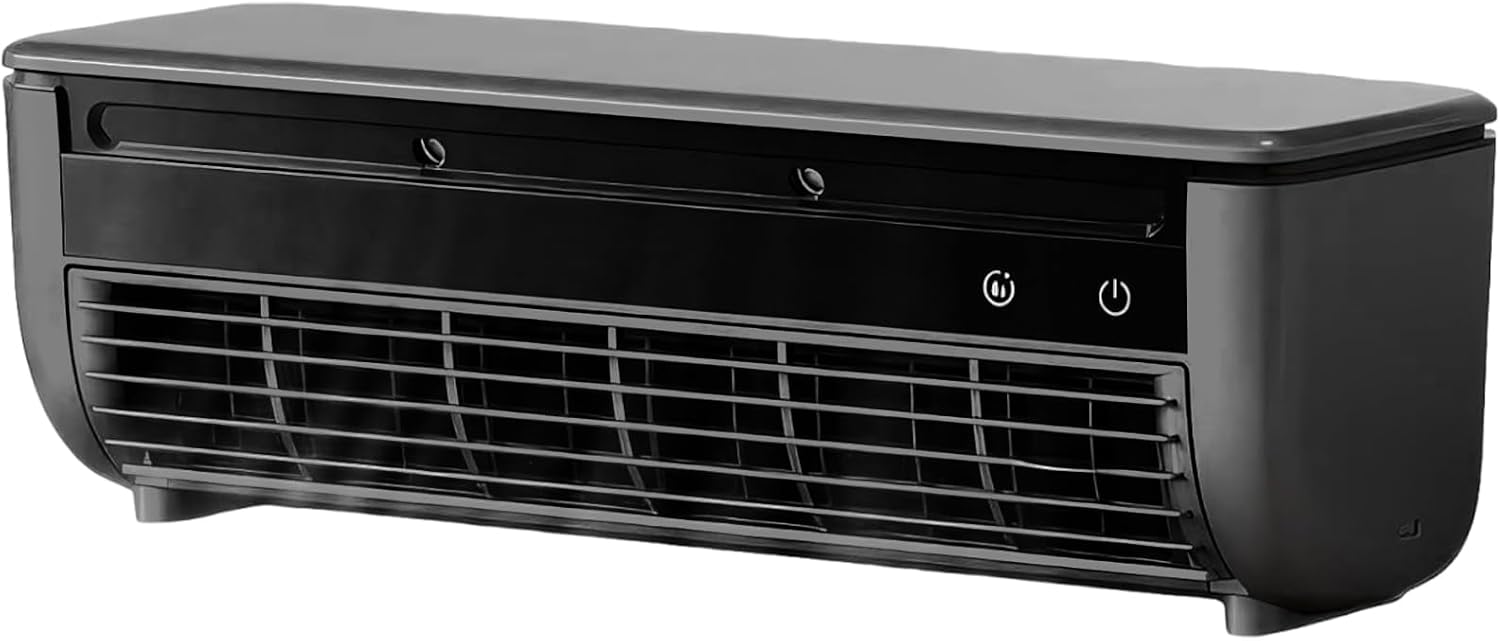  Climatiseur Mu-ral Sans Évacuation, Climatiseur Sans Conduit, Ventilateur Mu-ral Silencieux, Climatiseurs Muraux Portables Avec Télécommande, 3 Vitesses