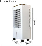 GENERIC Climatiseur Portable 3 En 1 Sans Fenêtre Avec Grand Réservoir D'eau, 4 Blocs Réfrigérants, Minuterie 12 H, 3 Vitesses, Ventilateur Sans Conduit D'évacuation Pour La Maison Et Le Bureau.