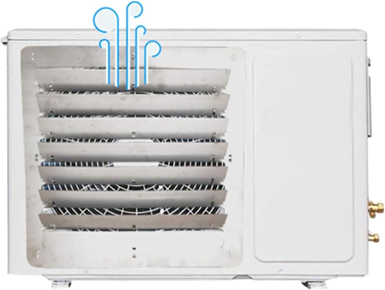  Grille De Protection Pour Climatiseur - 65 X 65 Cm - Pour Compresseur Et Pompe à Chaleur - Protection Efficace Contre Les Intempéries