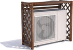 GENERIC Housse De Protection Pour Climatiseur Extérieur En Bois Massif - Clôture D'intimité Pour Fenêtre - Décoration De Jardin Pour Une Esthétique Extérieure Améliorée
