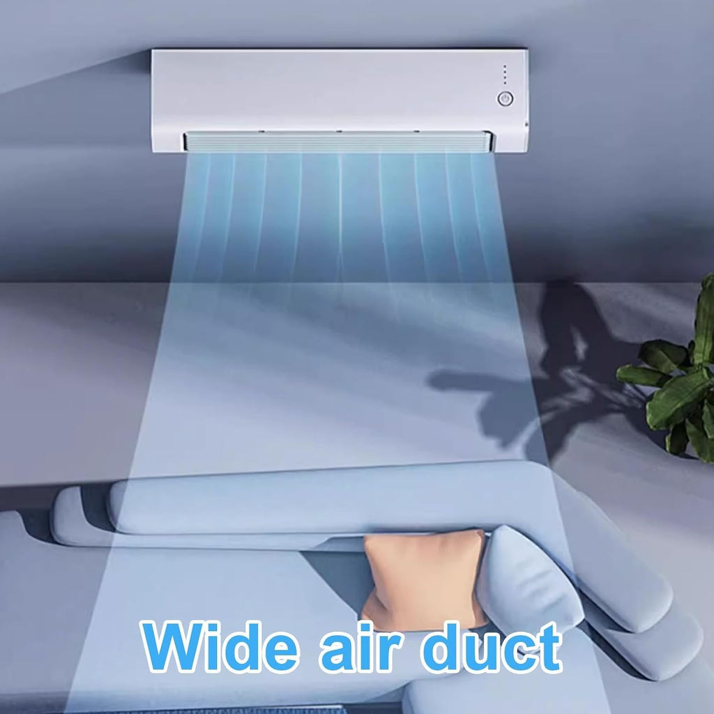 GENERIC Refroidisseur D'air évaporatif Portable Avec Télécommande, 3 Vitesses Et Conception Sans Lame Pour Un Ventilateur Oscillant Compact à Domicile à Domicile Silencieux