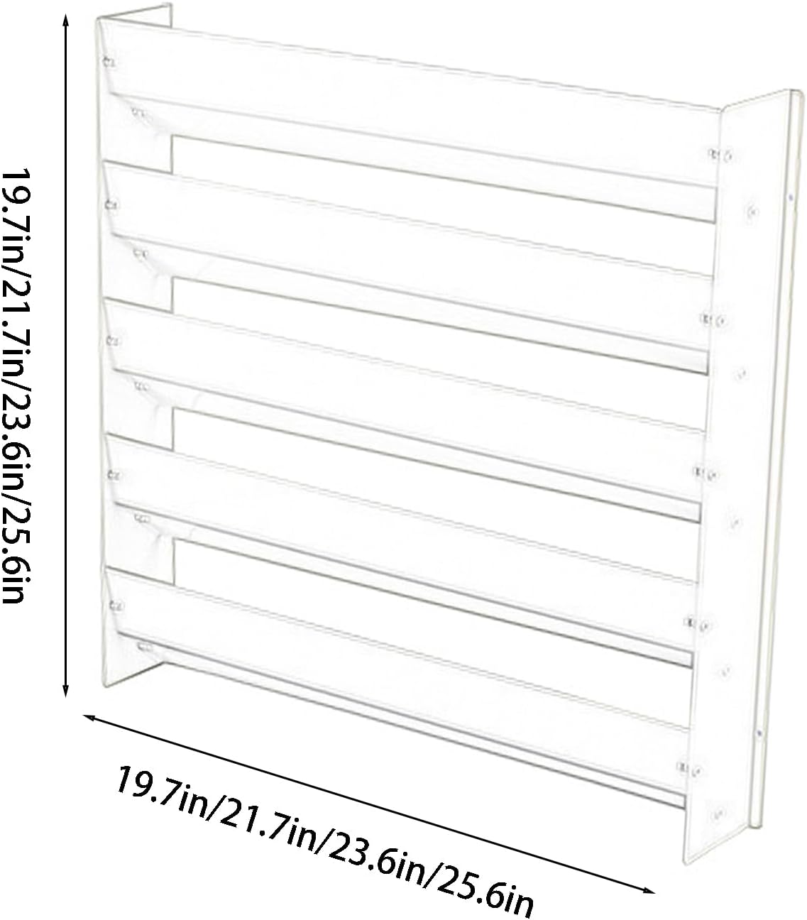 GENERIC Déflecteur D'unité Extérieure Pour Climatiseur, Couvercle D'aération Revêtu De Zinc, Bouclier De Sortie D'air, Protection De Ventilation Durable Pour Une Protection Et Une Efficacité Accrues