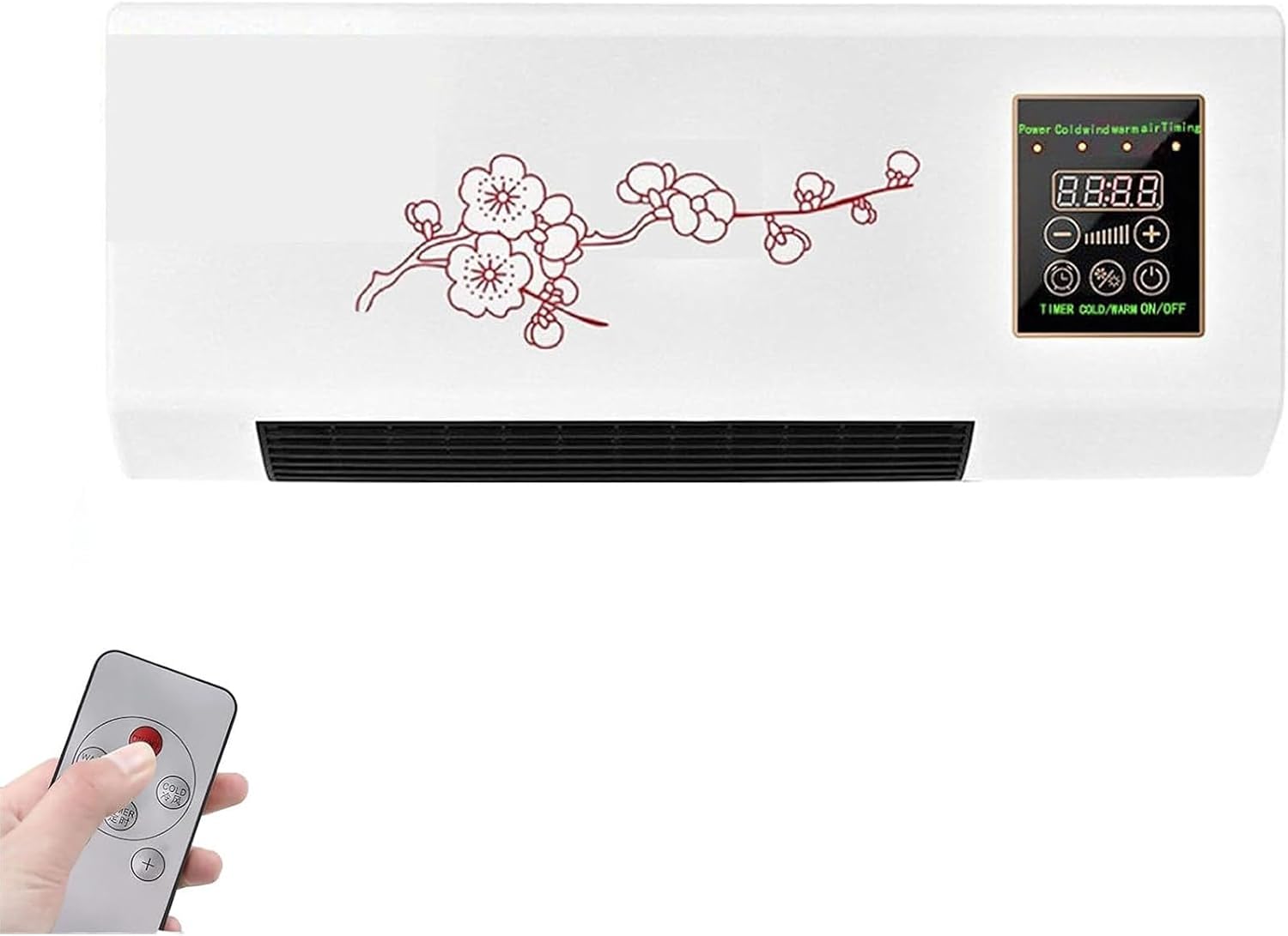 GENERIC Climatiseurs Portables, Mini Climatiseur Mural Avec Télécommande, Fonction De Refroidissement Et De Chauffage Ultra Silencieuse, Unité De Climatisation Sans Conduit Pour Maison, Bureau #2