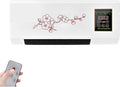  Split Fan Portable 2in1 Chauffage Refroidissement Murail Mont Super Trancail Télécommande Énergéticité Pour Le Bureau À Domicail Installation Rapide