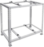 Support Double Niveau AC Pour Climatiseurs Mini Split Support De Sol Robuste Pour Unités Extérieures Base Absorbant Les Chocs Pour Pompes à Chaleur Et Systèmes De Climatisation