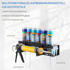  Support De Tube De Calfeutrage Mural Robuste, 42 Cm, Rangement De Calfeutrage Manuel Pour Ouvriers Du Bâtiment, Rénovateurs, Bricoleurs, Personnel D'entretien, Améliorateurs De La Maison