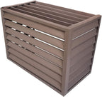 GENERIC Housse De Climatiseur D'extérieur Résistante Aux Intempéries, Design élégant De Clôture Qui Protège Les Unités Climatiques Des éléments, Utilisation En Intérieur Et En Extérieur, Matériau Durable Pour