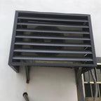 GENERIC Housse De Protection Pour Climatiseur Extérieur - Insonorisation, Résistant Aux Intempéries - Pour Dissimuler La Climatisation - Design Durable Et élégant