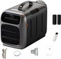GENERIC Climatiseur Portable – Refroidissement Et Chauffage Rapides, 3 Vitesses De Ventilation, Faible Consommation D'énergie, Idéal Pour Le Camping, Les Tentes Et L'utilisation En Extérieur