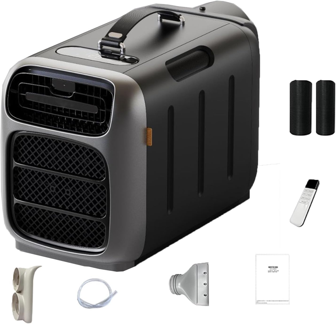 GENERIC Climatiseur Portable – Refroidissement Et Chauffage Rapides, 3 Vitesses De Ventilation, Faible Consommation D'énergie, Idéal Pour Le Camping, Les Tentes Et L'utilisation En Extérieur
