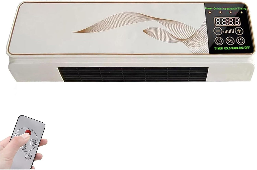 GENERIC Climatiseurs Portables, Mini Climatiseur Mural Avec Télécommande, Fonction De Refroidissement Et De Chauffage Ultra Silencieuse, Unité De Climatisation Sans Conduit Pour Maison, Bureau #2