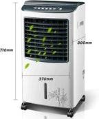  Climatiseur Portable Ventilateur Climatisation Ventilateur Chauffage Et Refroidissement Double Usage Ménage Ventilateur Froid Réfrigérateur Petite Climatisation Dortoir Refroidisseur D'air 710MM*390M