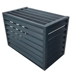  Housse Décorative Pour Climatiseur - Protection Pour Climatiseur Mini-Split Pour Unités Extérieures. Clôture élégante Pour Dissimuler Les Unités De Climatisation. Matéria