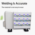 GENERIC Déflecteur D'unité Extérieure Pour Climatiseur, Couvercle D'aération Revêtu De Zinc, Bouclier De Sortie D'air, Protection De Ventilation Durable Pour Une Protection Et Une Efficacité Accrues
