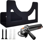 GENERIC Support Mural Pour Meuleuse, Support Pour Ponceuse électrique, Cadre Interactif En Fer Robuste, Design Sécurisé, Pour Atelier, Garage, Solution De Rangement Pour Perceuse électrique 13 X 8 X 5 Cm