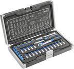  HÖGERT HT1R478 Mallette à Outils Remplie Avec 18 Prises Et Accessoires